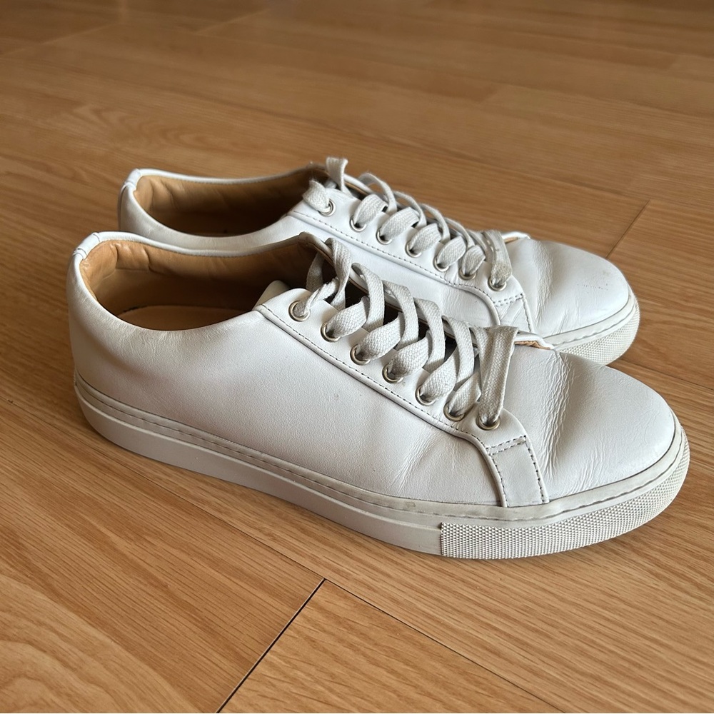 Thursday Boot Company Everyday White Leather Low Top Sneakers Women’s 9